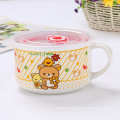 Wholesale fresh-keeping cartoon style ceramic bowls